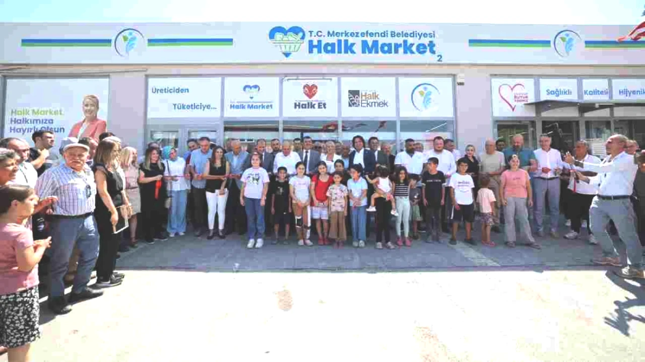 Merkezefendi Belediyesi Halk Market’in Yeni Şubesiyle Alışverişte Tasarruf Zamanı!